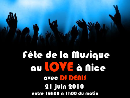 fête de la musique au love à Nice